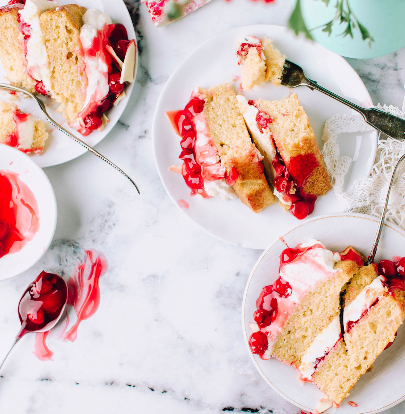 Strawberry cake